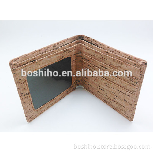 BOSHIHO Teen Wallet Vegan Cork Wallet